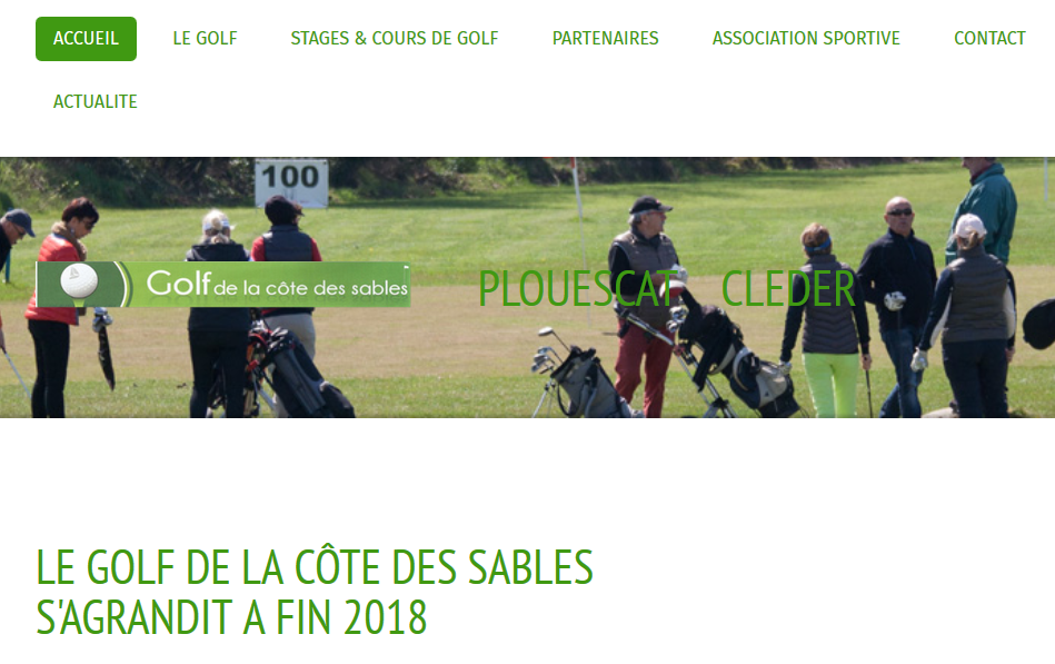 Golf des sables